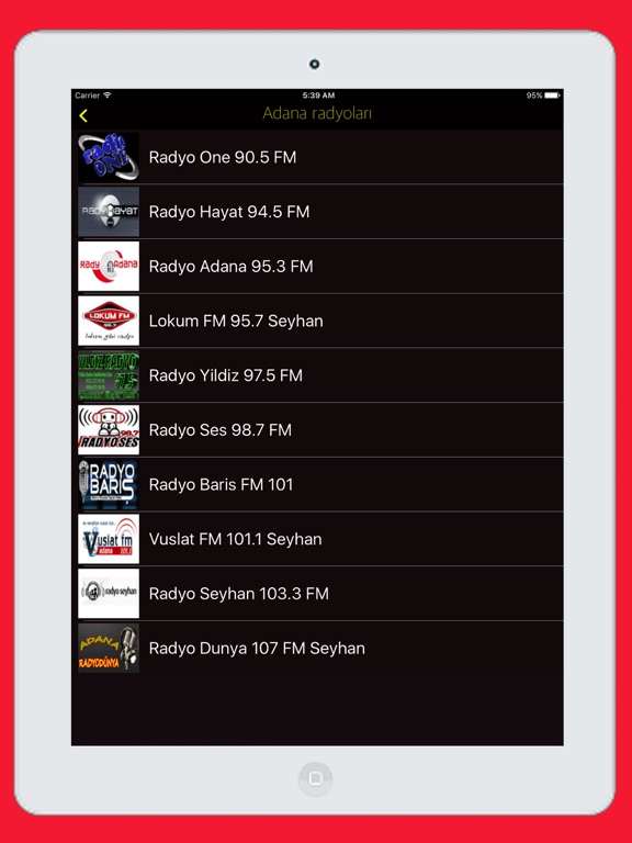 Screenshot #6 pour Radyo Türkiye FM - Radyolar Türkçe / Radio Canli