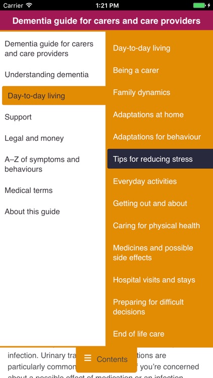 Dementia guide for carers and care providers