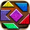 maya tangram puzzle games for kids - pattern lock