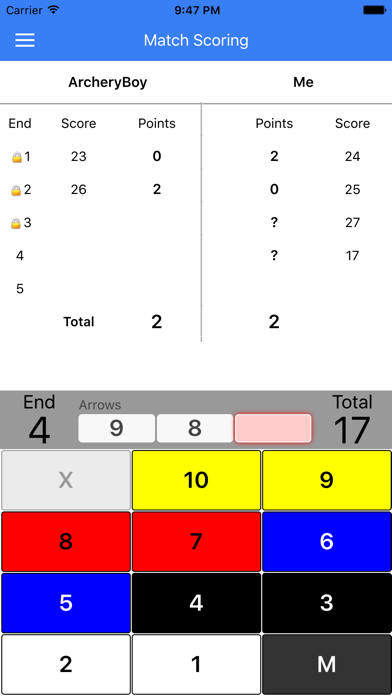 head2head archery iPhone screenshot 2 - Sports app