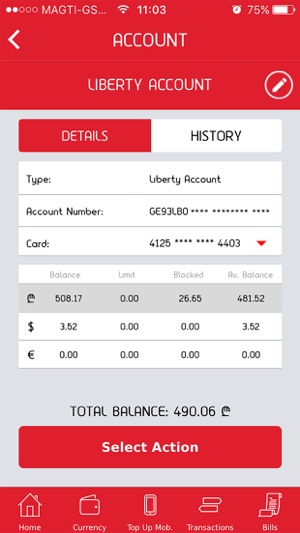 Liberty Bank, Mobile Banking(圖1)-速報App