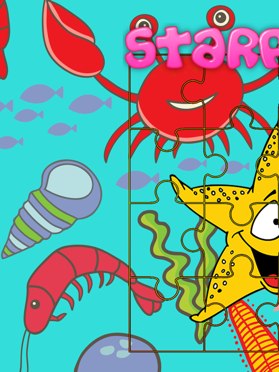 Screenshot #4 pour jeu jouir puzzle poissons Jigsaw enfants gratuit
