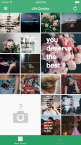 Quotes''' - Inspirational Sayings & HD Wallpapers screenshot
