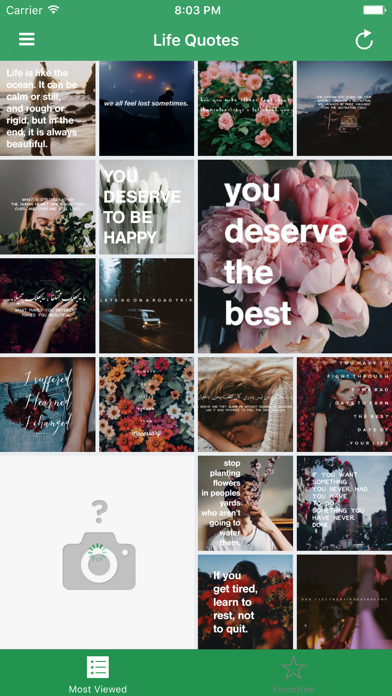 Screenshot #1 pour Quotes''' - Inspirational Sayings & HD Wallpapers