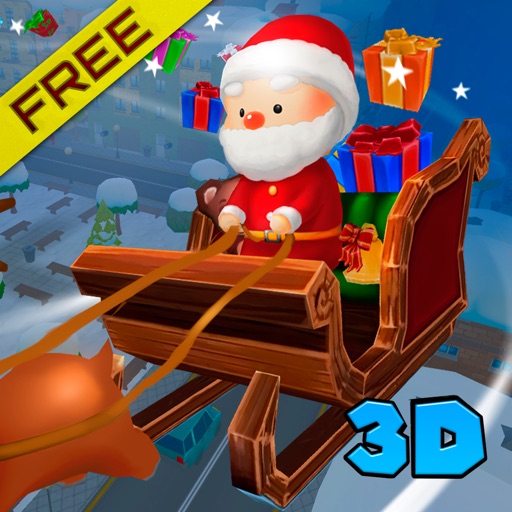 Christmas Santa Sleigh Parking Simulator 3D Icon