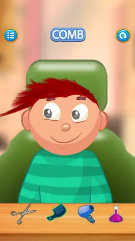 Game screenshot Child game / red hair cut hack