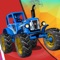 Tractor Wheelie Stunts