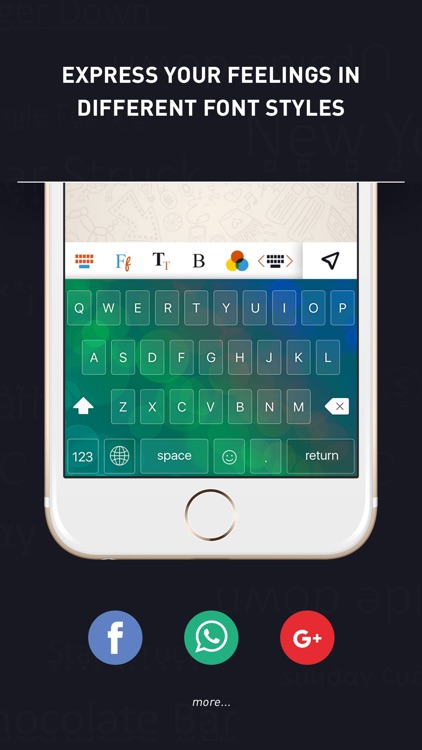 Font Keyboard & Bling Font.s
