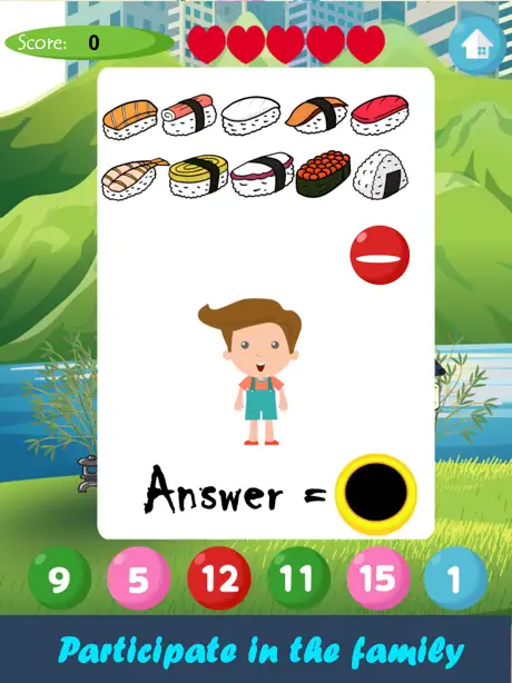 Sushi Math Addition & Subtraction