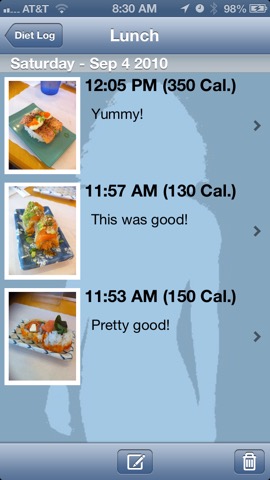 Diet Tracker Liteのおすすめ画像4