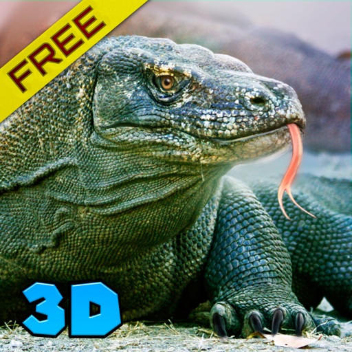 Komodo Dragon: Giant Lizard Simulator iOS App