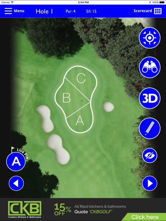 Bishop Auckland Golf Club - Buggy screenshot-3