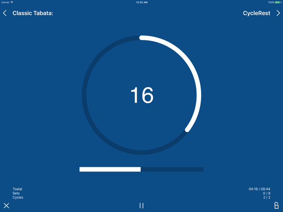 Screenshot #5 for Tabaline - Tabata Timer Free