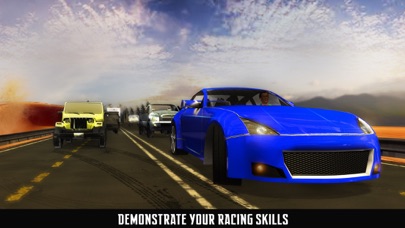 VR Highway Racing in Car Driver screenshot 5