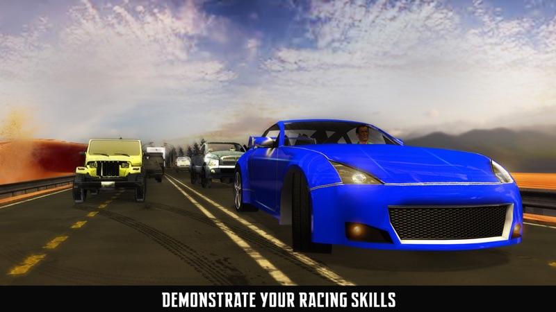 VR Carretera Racing Conductor de coche screenshot 5