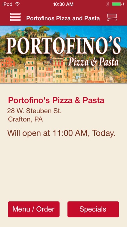 Portofinos Pizza and Pasta