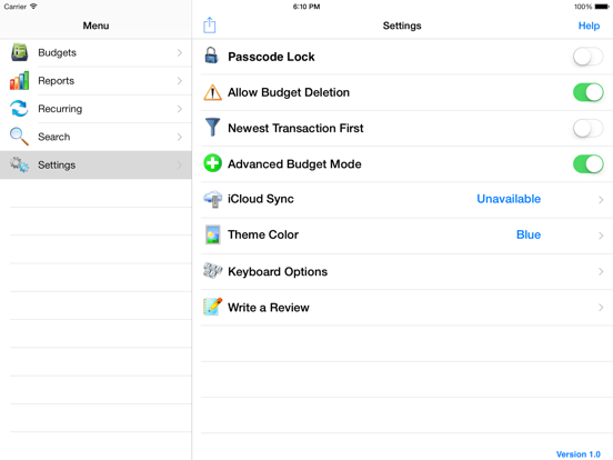 Ace Budget 3 iPad screenshot 5 - Finance app