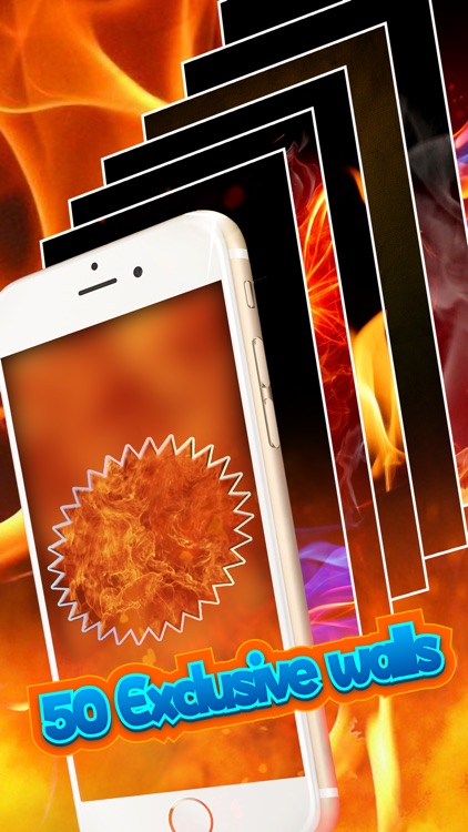 Fire & Flame Wallpaper Blur Screen Pro