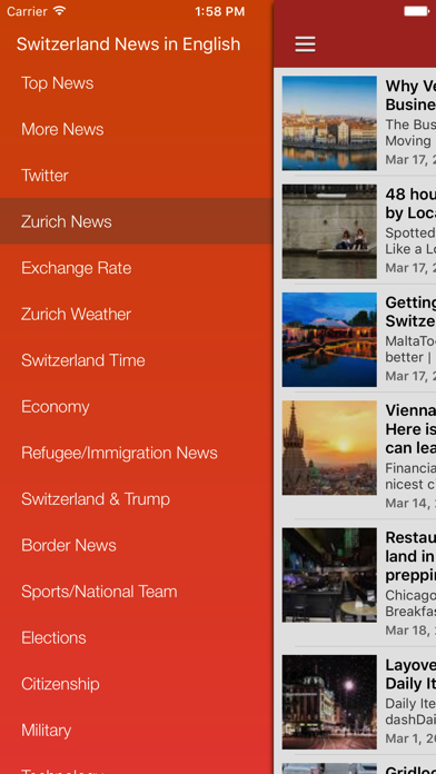 Screenshot #2 pour Swiss News English & Radio - Switzerland Today