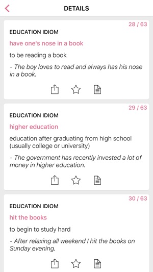 Business Education idioms in English(圖2)-速報App