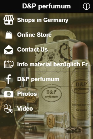 D&P perfumum screenshot 2