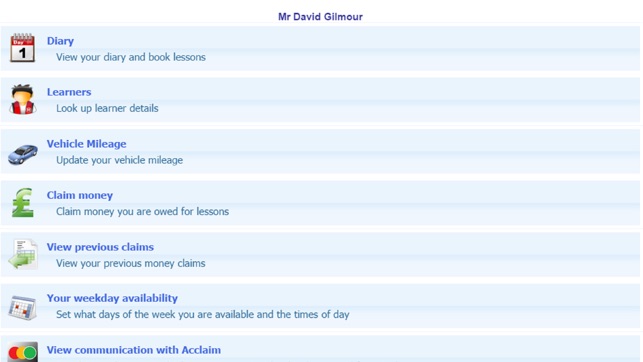 Acclaim Driving Instructor App(圖2)-速報App