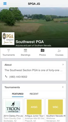 Game screenshot Southwest PGA Junior Golf Tour mod apk