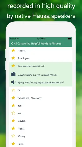 Game screenshot Speak Hausa - Learn Hausa Phrases & Words apk