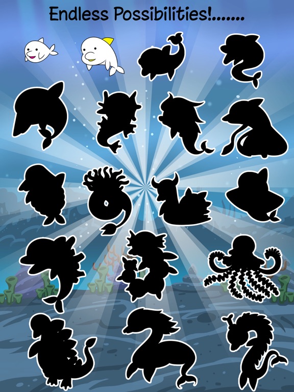 Dolphin Evolution | Idle Tap Mystery Fish Game iPad screenshot 4 - Games app