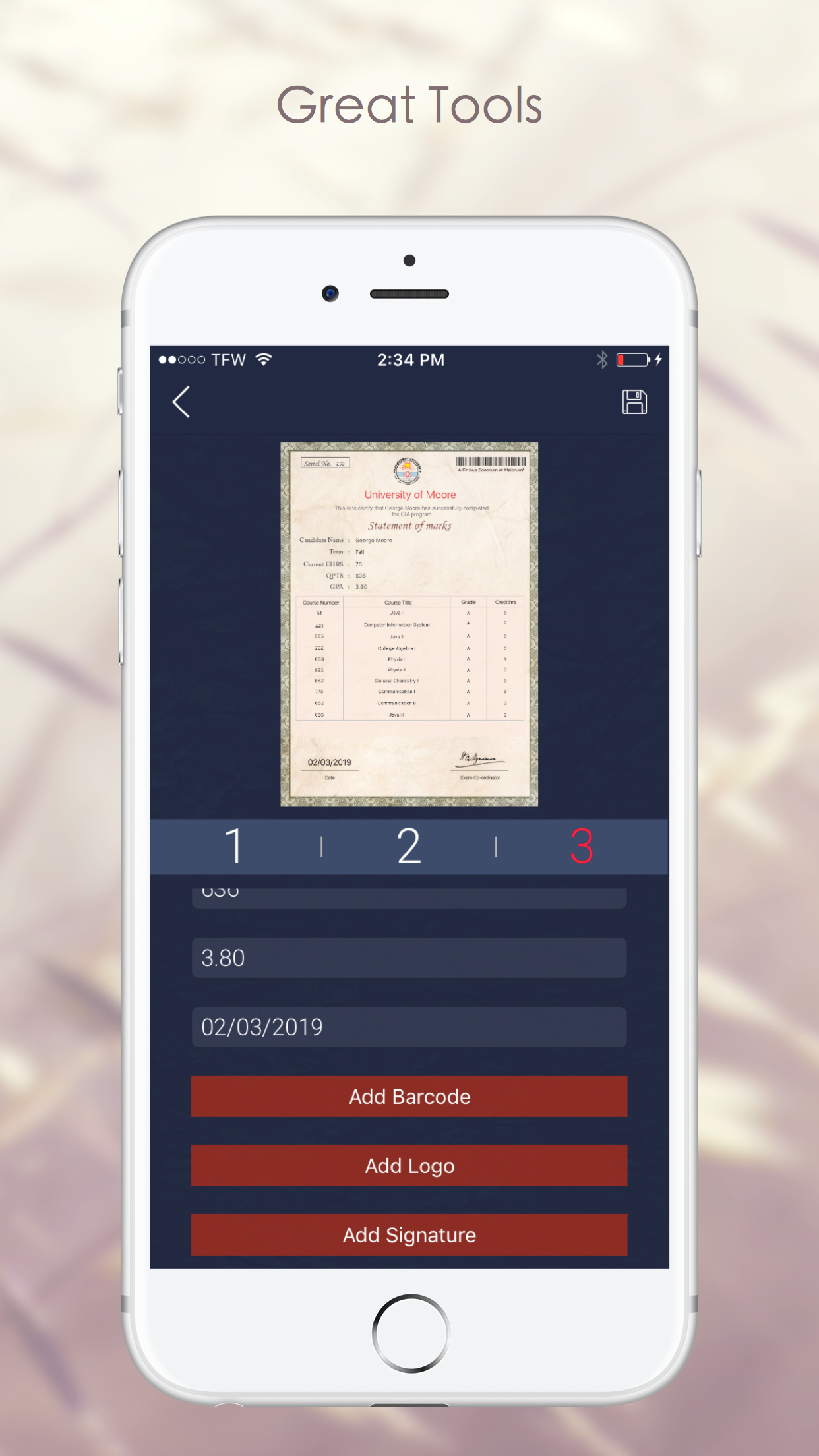 Certificate Maker Transcript Maker