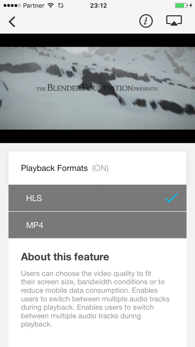 Screenshot #2 pour Kaltura-Player