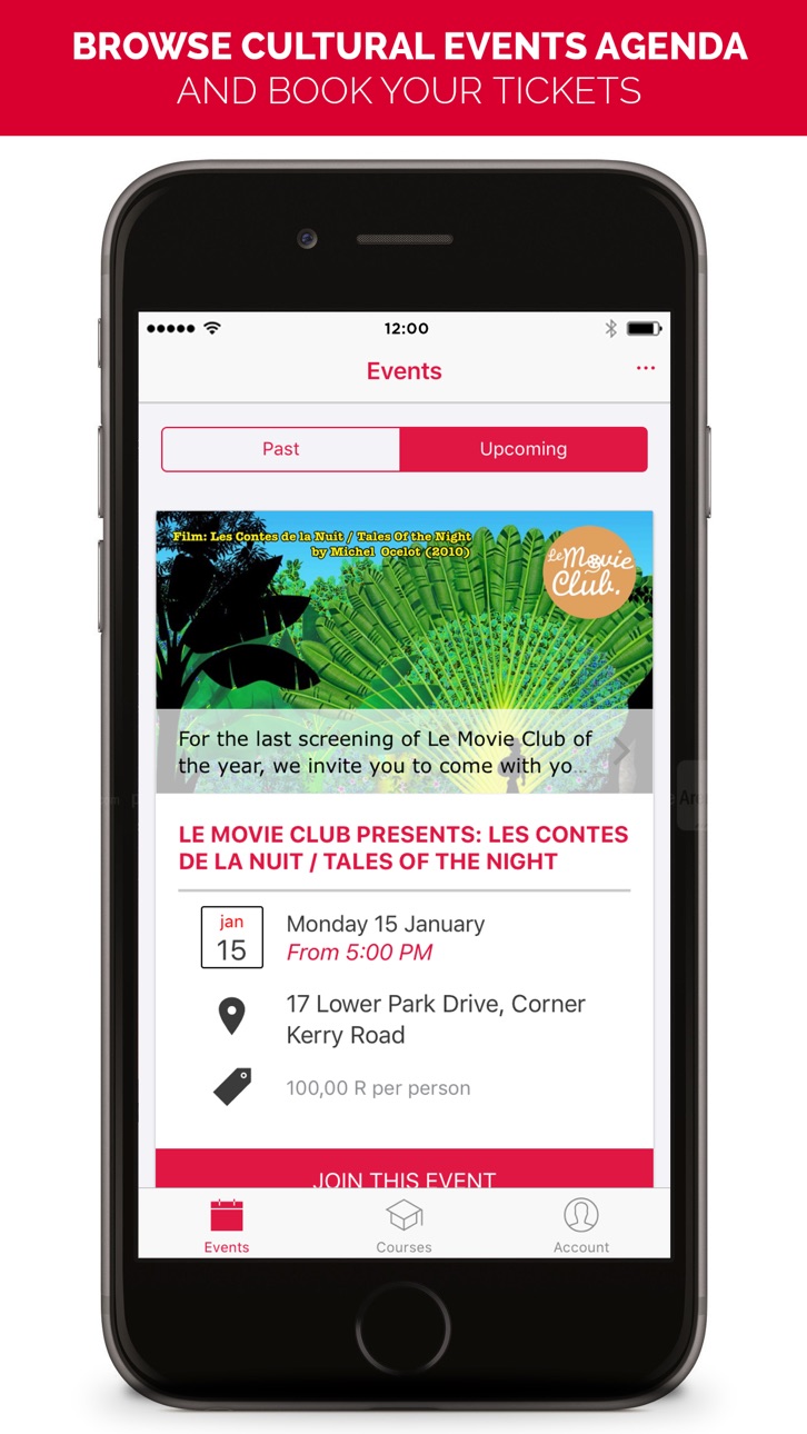 iPhone screenshot