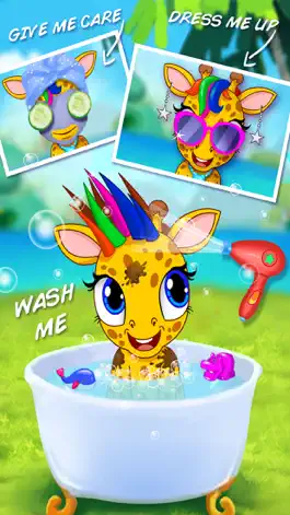 Game screenshot Jungle Animal Spa & Salon - for Kids Boys & Girls mod apk