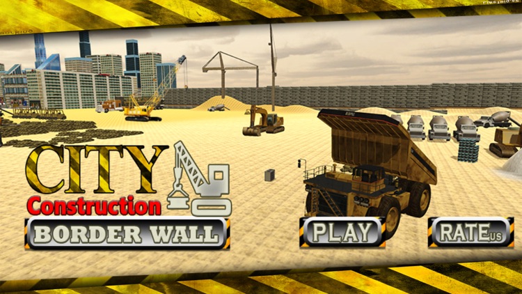 City Construction Border Wall & Driving Game