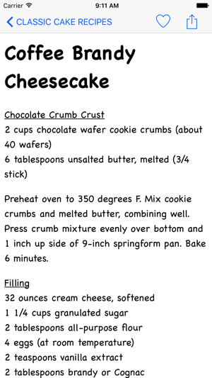 Classic Cake Recipe(圖3)-速報App