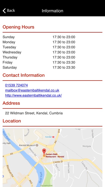 Eastern Balti Restaurant