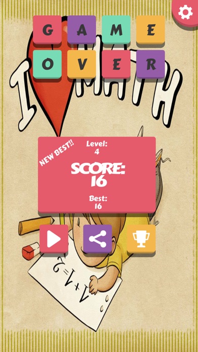 3rd Grade Math - Easy Learning Math Game for Kids iPhone screenshot