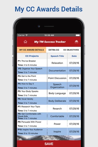 My TM Success Tracker screenshot 2