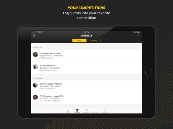 LEVERADE - Real Play iPad screenshot 4 - Sports app