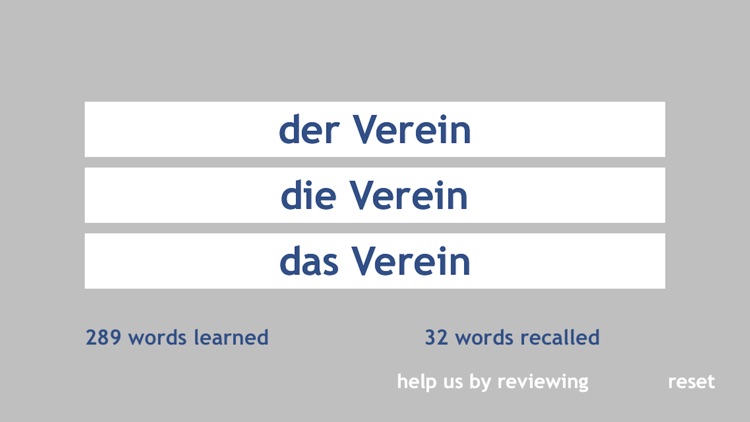 German Gender Trainer