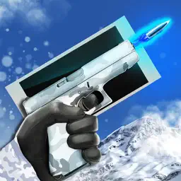 Snow Gun Weapon Simulator app icon