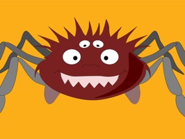 24 Creepy Crawlies and Bug Stickers, Including Spiders, Slugs, Worms, Praying Mantis, Bee, Wasp and Lady Bugs