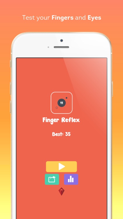 Finger Reflex - Reflex Testing Game with Balloons