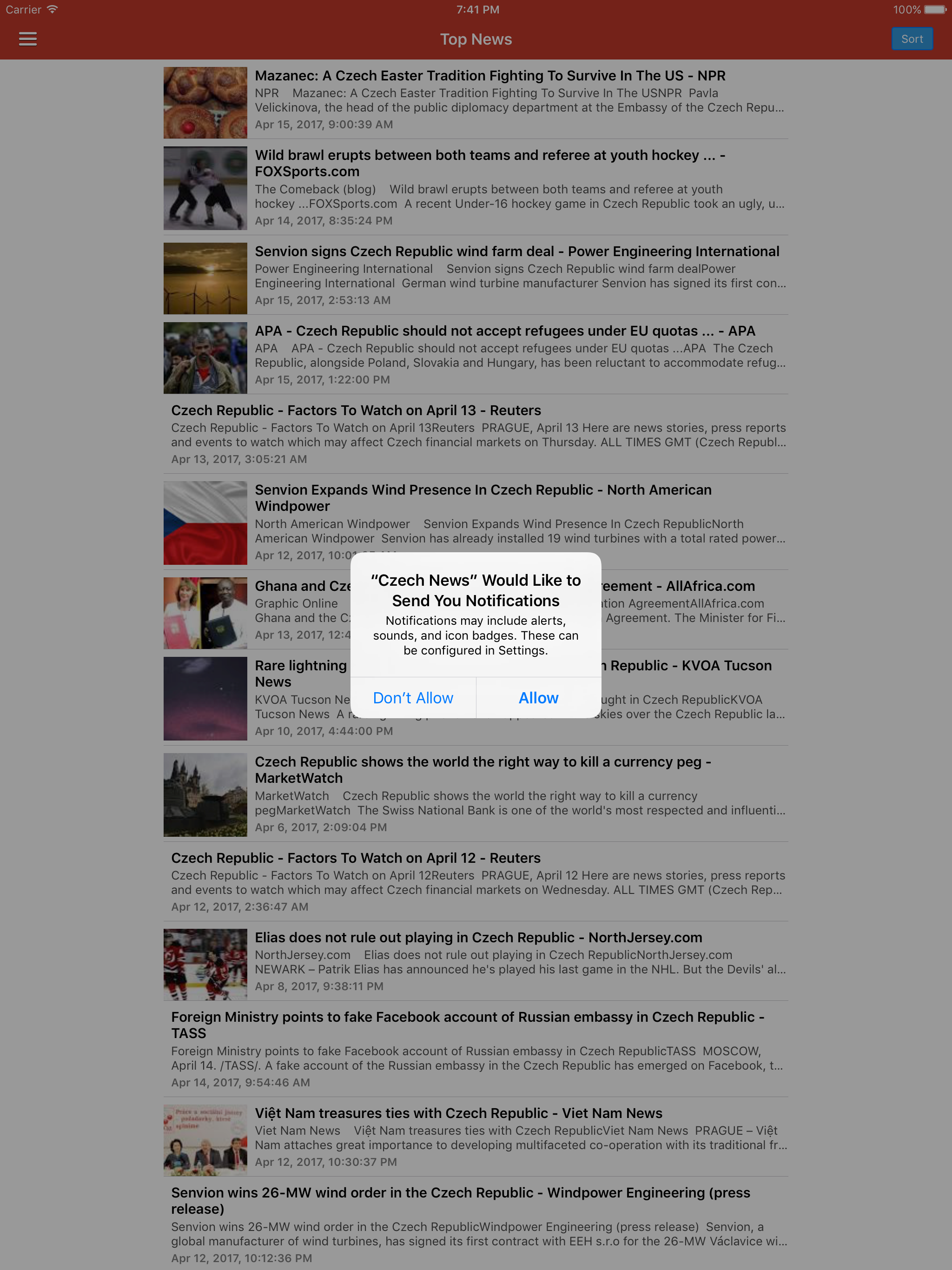 Czech News in English & Czech Music Radio screenshot 6