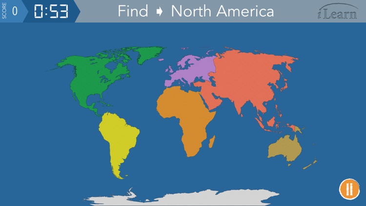 iLearn: Continents & Oceans