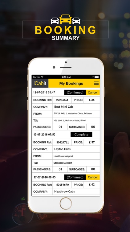 iCabit - Compare and Book Local Cab in London