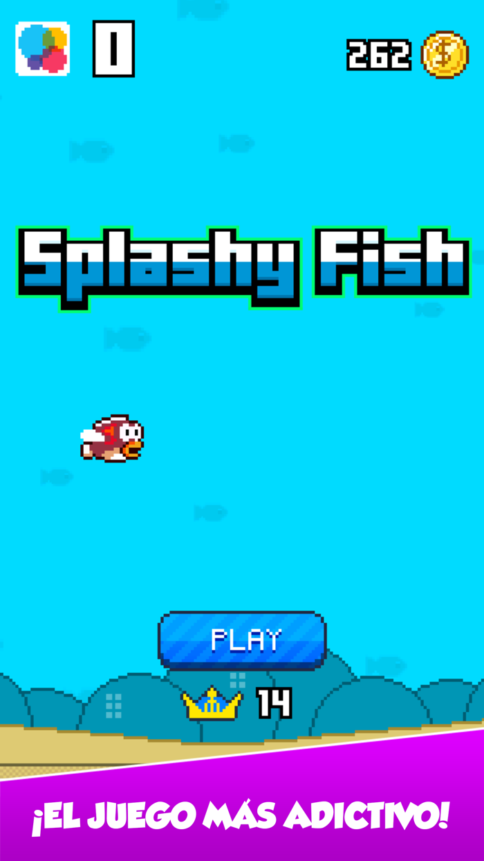 Splashy Fish - Adventure of Flappy Tiny Bird Fish