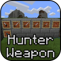 Hunter Weapons Add-On for Minecraft PE MCPE