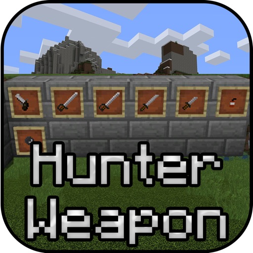 Hunter Weapons Add-On for Minecraft PE: MCPE iOS App