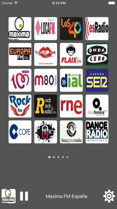 Screenshot #1 pour Radio Spain - All Radio Stations